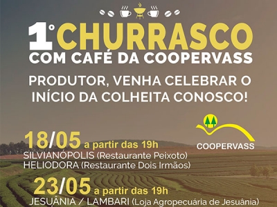 1º CHURRASCO COM CAFÉ DA COOPERVASS