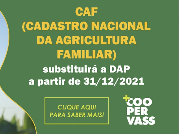 CAF (CADASTRO NACIONAL DA AGRICULTURA FAMILIAR)